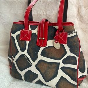 Dooney & Bourke Giraffe Print bag